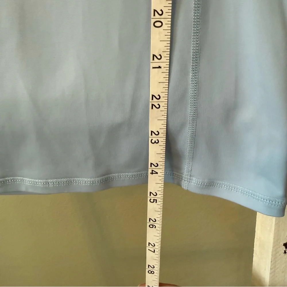 Kai Kanani Girls UPF 50 Swim Rash Guard Long Sleeve Size XL Light Blue